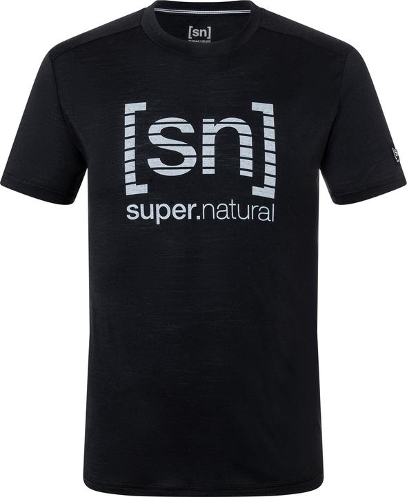 Super Natural Grid Logo Tee