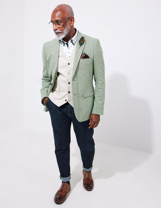 Actual product image Joe Browns Linen Blend Blazer (54)