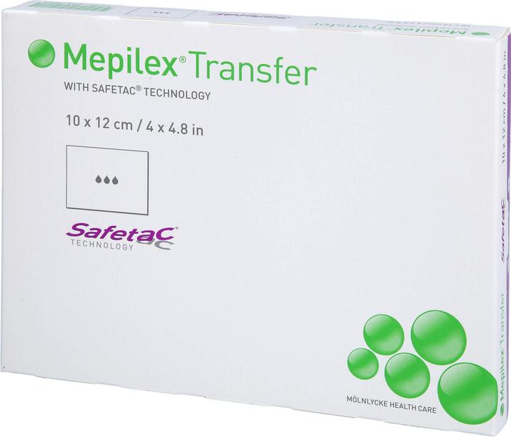 Image du produit Mepilex Transfer Safetac Wundauflage 10x12cm Silikon (5 x)