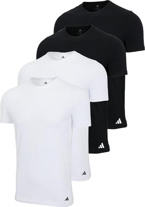 Image du produit adidas Lot de 4 maillots de corps / shirts à manches courtes Active Flex Cotton (L)