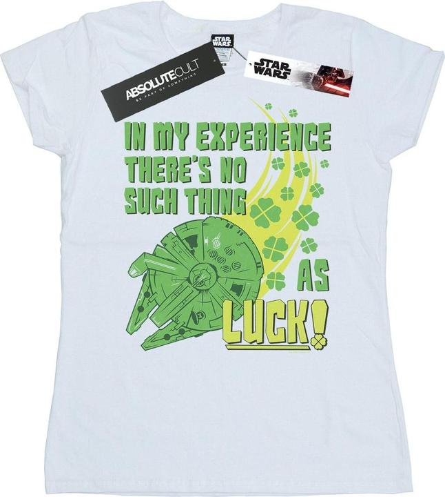 Produktbild Star Wars Millennium Falcon Shamrock Luck TShirt (L)