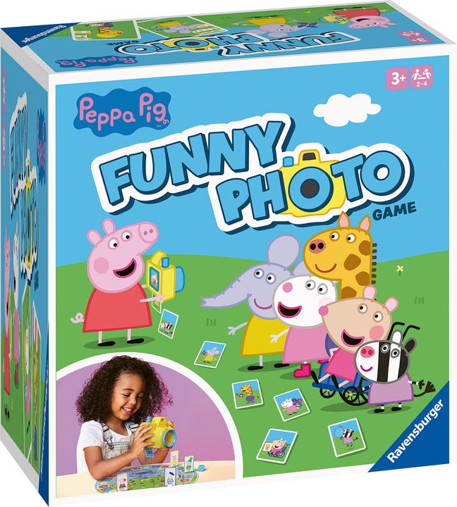 Immagine prodotto Ravensburger Gioco fotografico divertente di Peppa Pig, d/f/i (Tedesco, Spagnolo, Francese, Italiano, Islandese, Portoghese, Inglese)