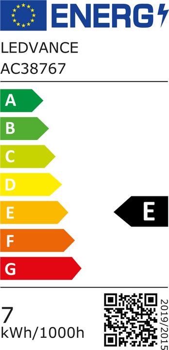Energy Label Osram T5 Hf (G5, 7 W, 900 lm, 1 x, F)