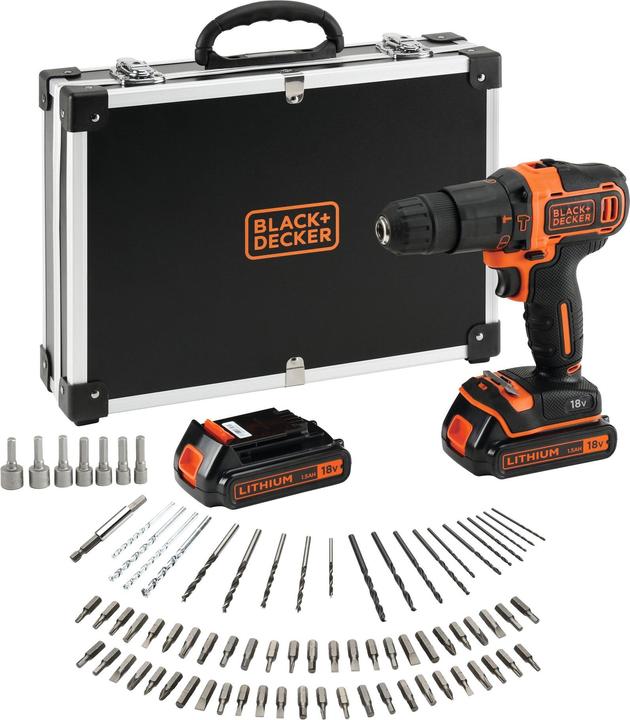 Actual product image Black & Decker BDCHD18BAFC (Rechargeable battery operated)