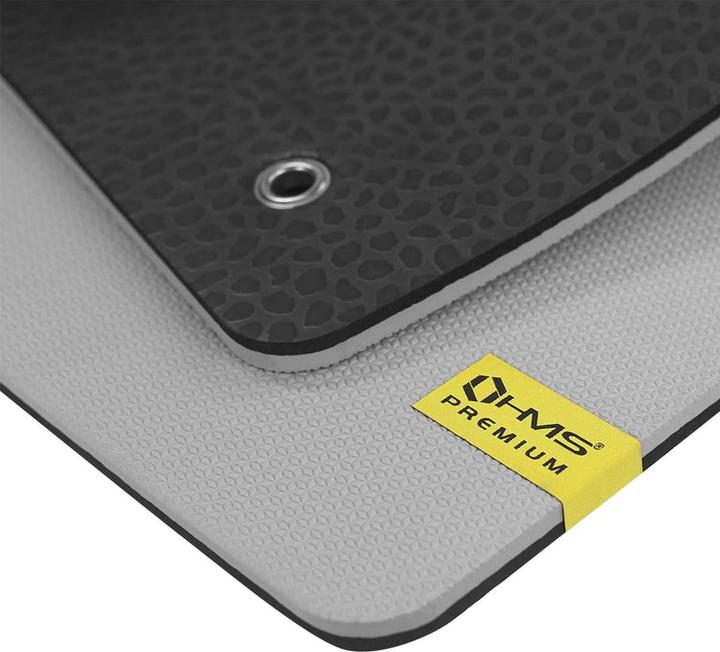 HMS MFK01 TAPIS DE FITNESS (gris-noir) (15 mm)