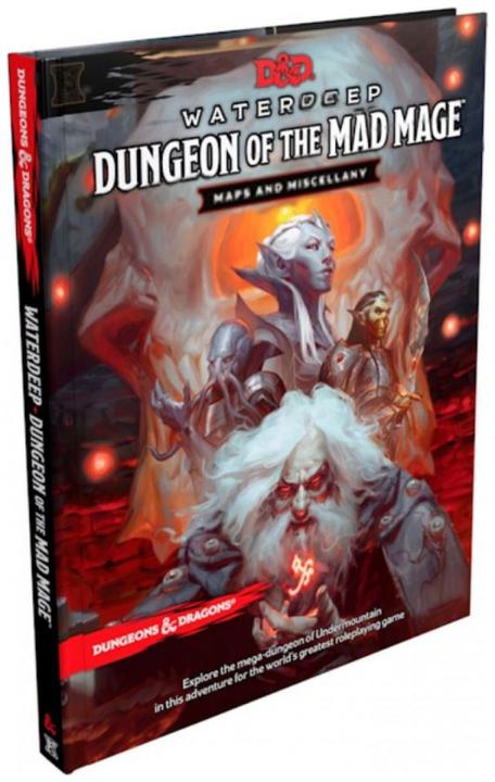 Image du produit Wizards of the Coast Dungeons & Dragons RPG Waterdeep : Le Donjon du Mage Fou - Cartes & Florilège anglais (Anglais)