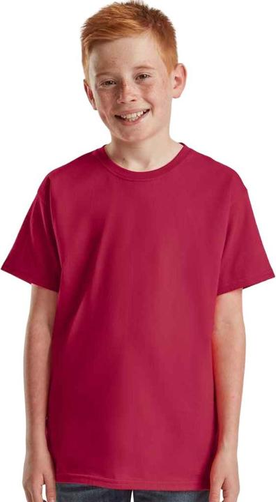 Actual product image Fruit of the Loom Childrens/Kids Iconic 195 Plain T-Shirt (140, 146)