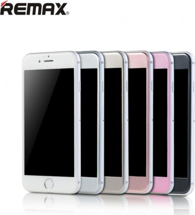 Actual product image Remax iVisor Tempered iPhone 6/6S Plus Protective Glass with Aluminium Frame (1 Piece, Apple iPhone 6s Plus, Apple iPhone 6)