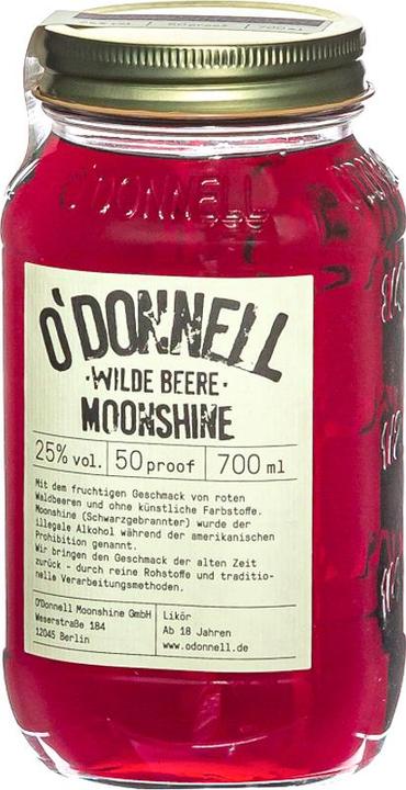 Image du produit O'Donnell Moonshine Liqueur de baies sauvages Moonshine