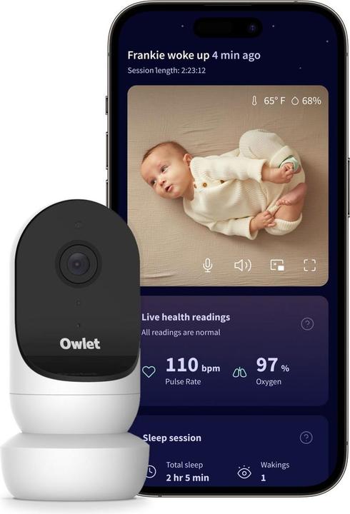 Image du produit Owlet Cam 2, blanc (Vidéo et audio, 30 m)