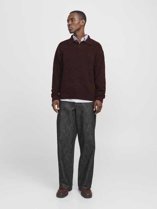 Actual product image Jack & Jones Jprwinter Knit Boucle Polo Styd Aw24 (S)