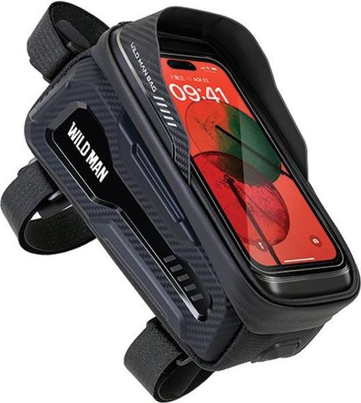 Wildman Etui/uchwyt rowerowy M20 sakwa na ramę czarna/black