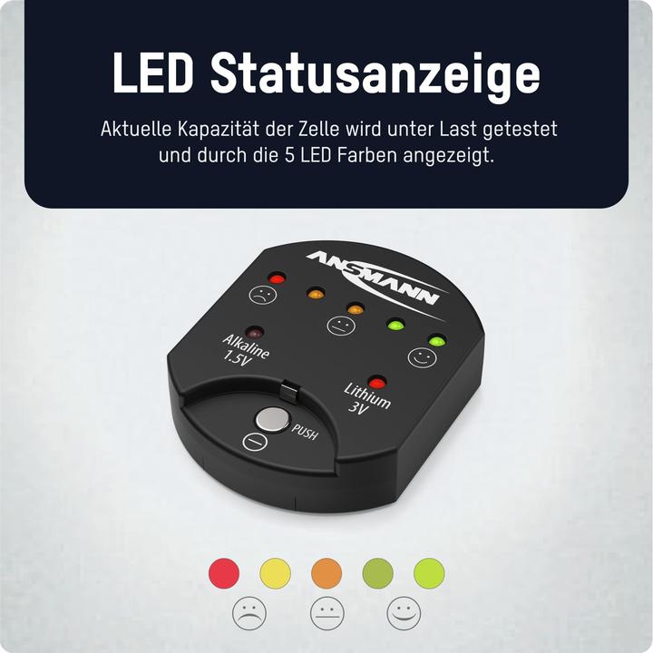 Image du produit Ansmann Testeur de piles bouton