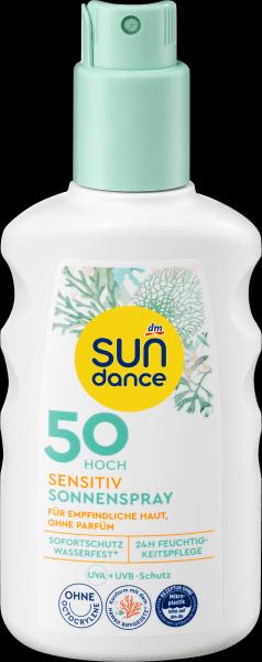 dm Sundance Sensitiv (Sonnenspray, SPF 50, 200 ml)