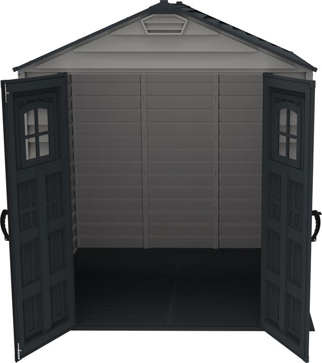 Actual product image Duramax Kunststoff Gerätehaus 210x210 Gartenhaus