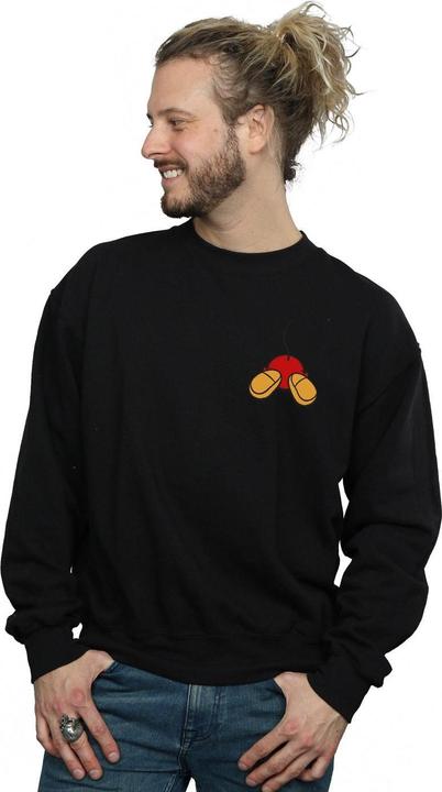 Immagine prodotto Disney Mickey Mouse Backside Breast Print Felpa Uomo (S)