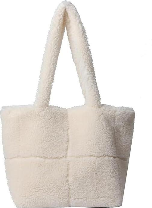 Actual product image Only-Bags.Store Chic faux fur shoulder bag - versatile and lightweight, perfect for work or leisure