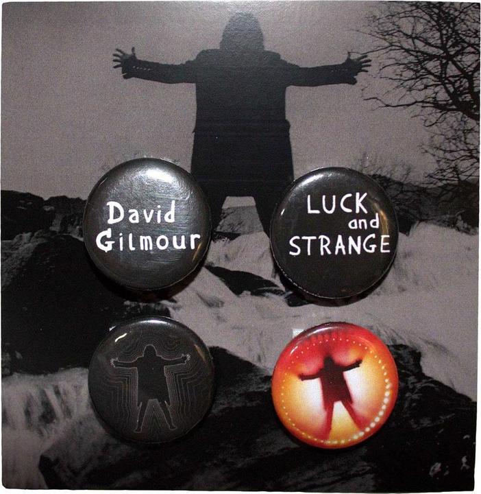 Universal Textiles Abzeichen Luck & Strange 4erPack Metall Kunststoff