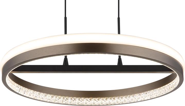 Produktbild Globo Hängeleuchte Metall Schwarz Matt, 1xled