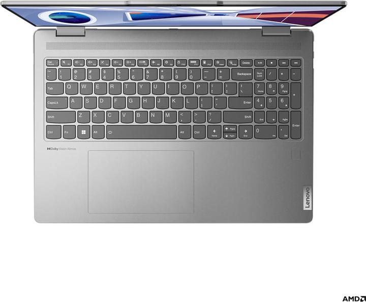 Image du produit Lenovo Yoga 7 (16", AMD Ryzen 7 7735U, 16 Go, 1000 Go, DE)