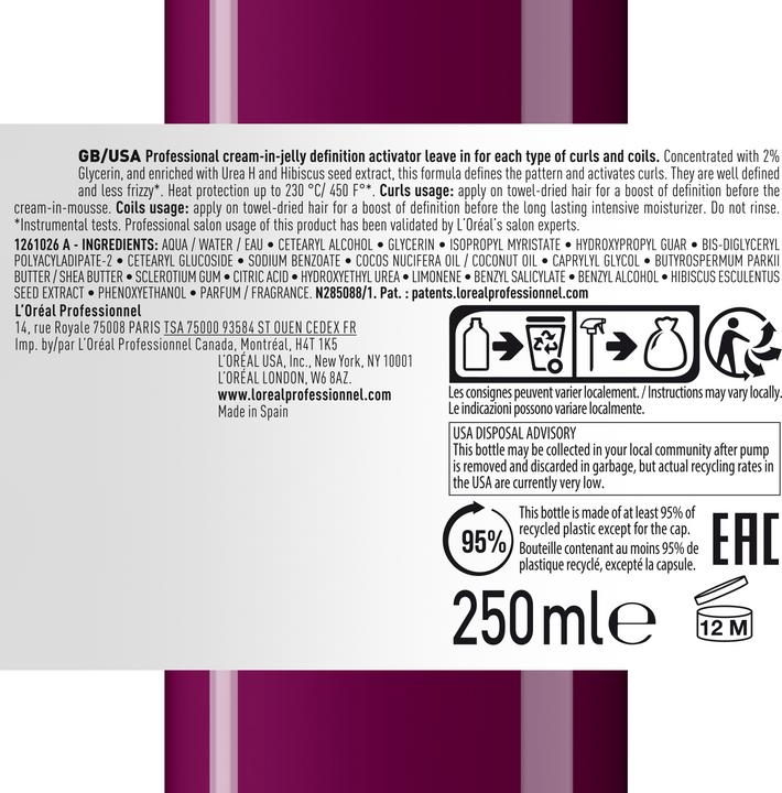 Produktbild L'Oréal Professionnel Curl Expression (Haarcreme, 250 ml)