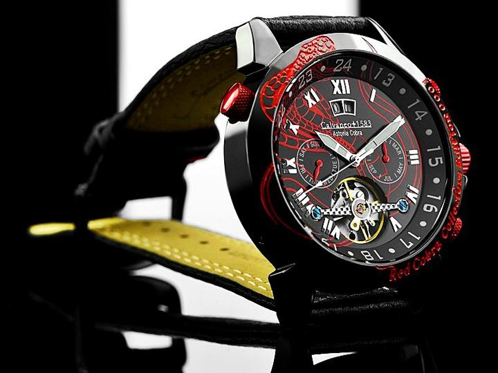 Image du produit Calvaneo 1583 Astonia Red Cobra Collectors automatik (44 mm)