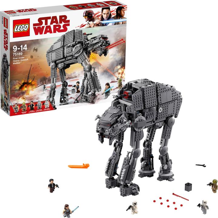 Immagine prodotto LEGO Camminatore d'assalto pesante del Primo Ordine (75189, LEGO Star Wars)