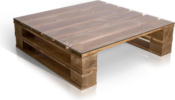 Actual product image Möbel-Eins Glass top (90 x 90 cm)