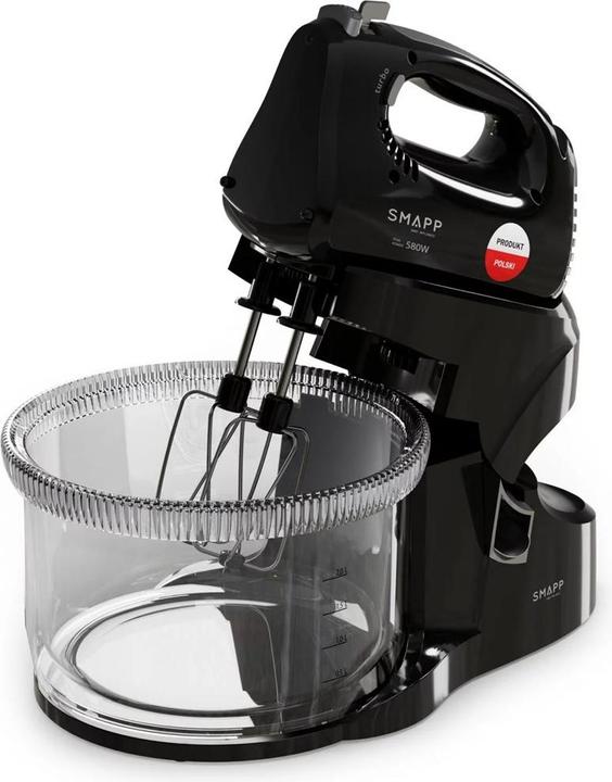 Immagine prodotto Smapp Miscelatore a mano Frullatore con ciotola 451.8 2 ciotole nero (580 W)
