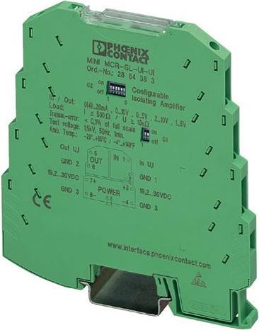 Actual product image Phoenix Contact MCR 3-way isolating amplifier