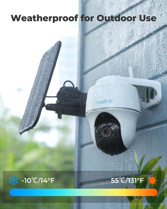 Actual product image Reolink Argus PT + Solarpanel (2560 x 1440 Pixels)