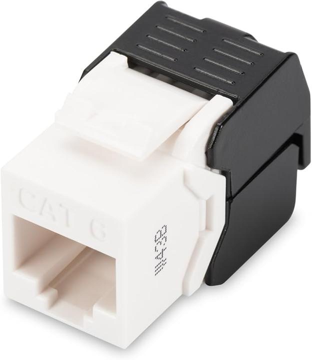 Actual product image Digitus CAT 6 Keystone Jack, unshielded, RJ45 to LSA, tool-free connection, incl. cable ties, 4 pcs. (Keystone module)