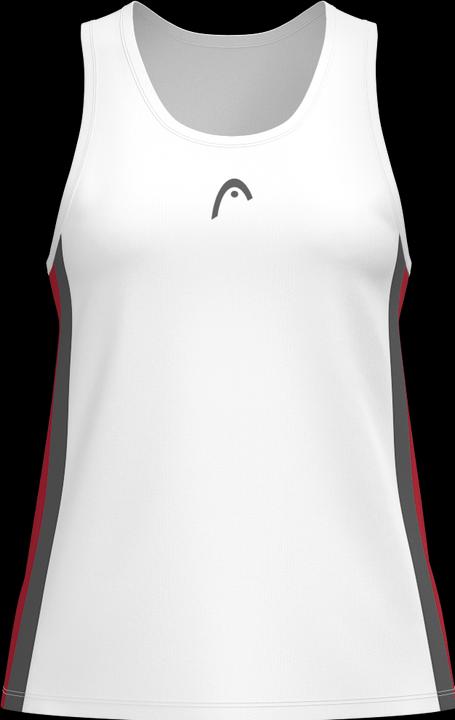 Head Club 25 Tech Tank Top Damen Rot/Weiss
