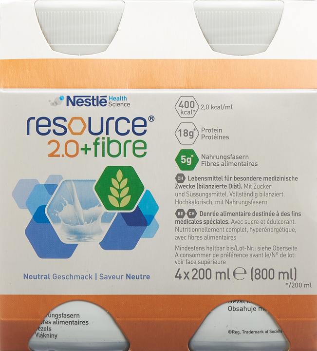 Image du produit Resource 2.0+ Fibre (Neutre, 4 x)