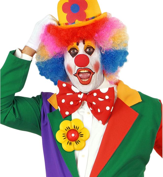 Image du produit Widmann Maxi Spritzblume Clown Gelb/Rot