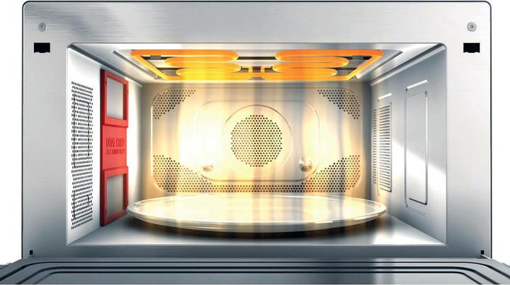 Produktbild Whirlpool MWSC 9133 SX Kombi-Mikrowelle mit flacher Oberfläche 33 L 1000 W Schwarz, Edelstahl (33 l)