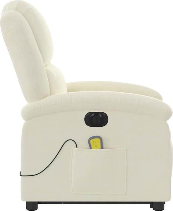 Image du produit VidaXL Fauteuil de massage releveur électrique Velours