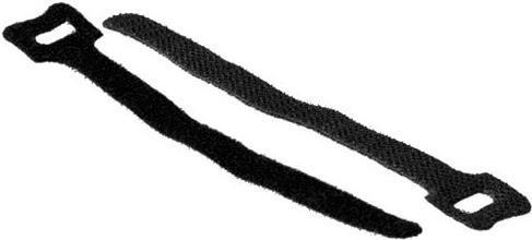 Hook & Loop cable tie 12/150 mm STICK TAPE 12/150MM BLACK (Plastic cable ties, 150 mm, 20 pcs.)