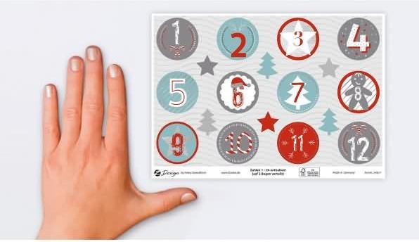 Image du produit Avery Autocollants de Noël