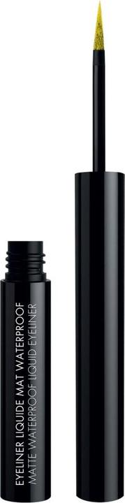 Actual product image Black Up Liquid Eyeliner Matte Waterproof Yellow Elm03 / Ebon