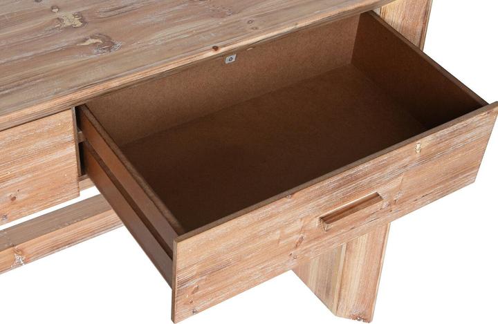 Actual product image Esprit Console Home Yellow Fir MDF Wood 120 x 40 x 80 cm (120 x 40 x 80 cm)