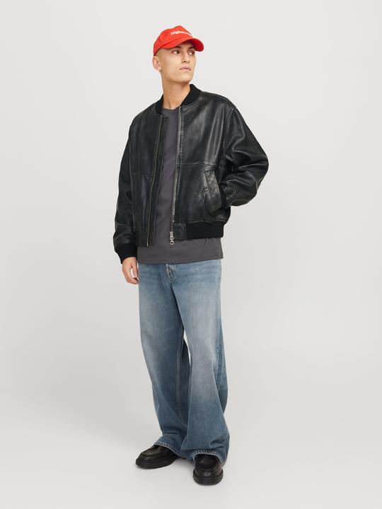 Produktbild Jack & Jones Joraustin Leather Bomber Jkt Styd Aw24 (M)