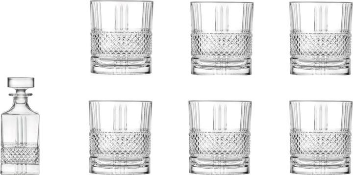 Rcr Set di 7 whisky Brillante (7 x, Bicchiere da whisky)