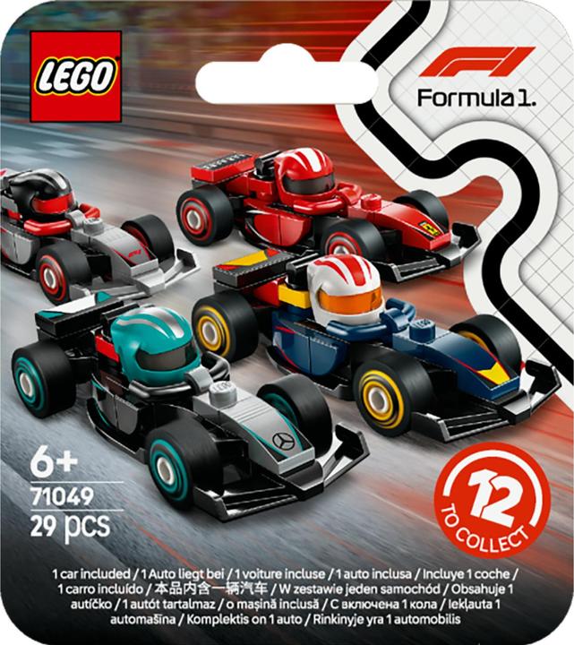 Actual product image LEGO F1 racing cars to collect (Assorted) (71049, LEGO DC)
