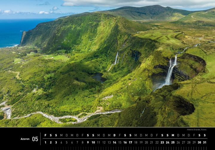Produktbild Azoren Premiumkalender 2026 (50 x 35 cm, Harter Einband, Deutsch)