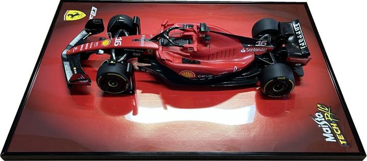 Actual product image Maisto F1-Fotorahmen mit Ferrari-Modell 1/10 #16 Leclerc