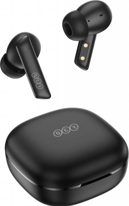 Actual product image QCY HT05 black (ANC, 4 h, Cable)