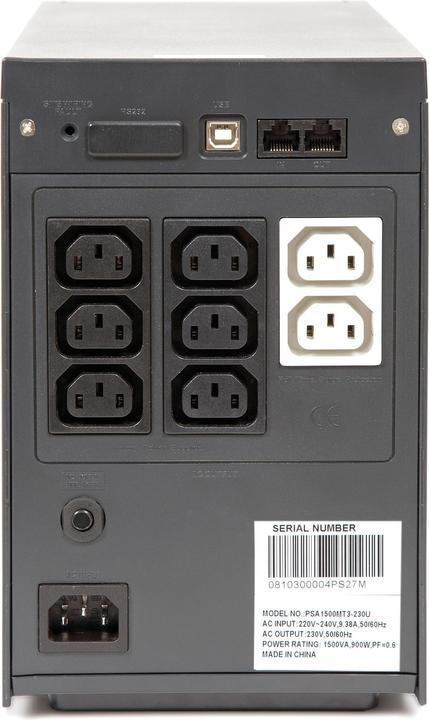 Produktbild Vertiv Liebert PSA 1500VA line-interactive Desktop USV (1500 VA, 900 W, Line-Interaktiv USV)