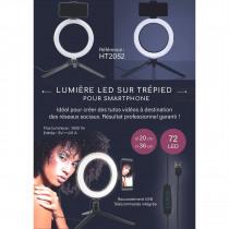 Actual product image Sombo Smartphone Selfie Tripod (Ring light)