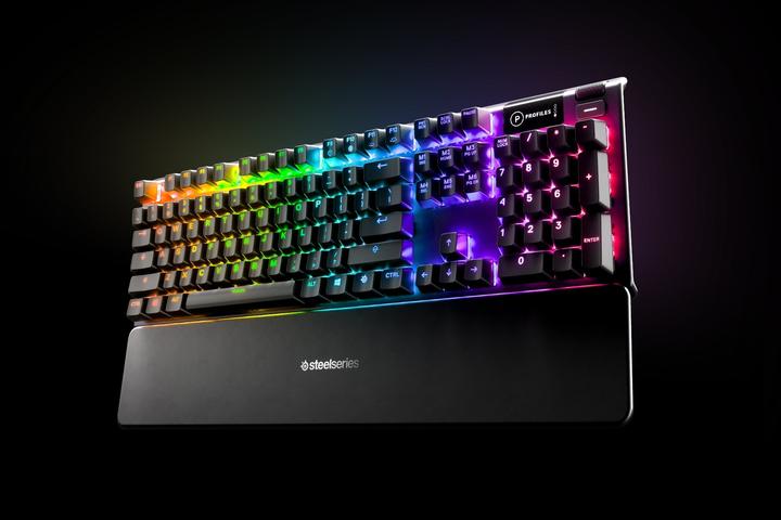 Actual product image SteelSeries Mechanical Membrane Keyboard Apex 5, US layout (DE, Cable)